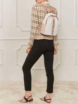 Сумка Labbra L-15376 white/pink/powder  фото 6