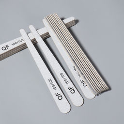 Набор пилок для ногтей, капля, набор 20 шт., деревянная основа, 100/100 грит, 18 см