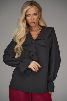 Блузка Мишель (чёрный) - Эльза фото 3