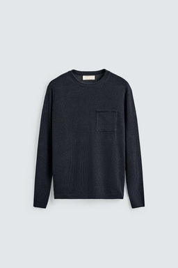 JERSEY REGULAR FIT 100% LINO / Crudo - Zara фото 6