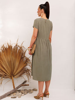 Платье Galean Style 965 хаки
