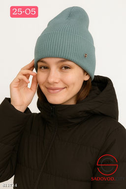 Шапка женская двойная зимняя - Bruno фото 11