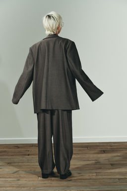 OVERSIZE MULTI-POSITION BUTTON BLAZER - Zara фото 5
