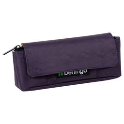 Пенал мягкий 1 отд. Berlingo "Purple focus", 215*90*45 (BR-PM-080502) внутр. органайзер, магнит, полиэстер