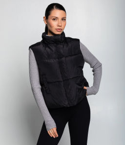 Жилет #КТ823 (3), чёрный