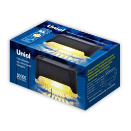USL-F-250/PM050 FLASH Cветильник настенный на солнечной батарее. 1 светодиод. Теплый белый свет. 1*АА Ni-Mh аккумулятор в/к. IP44. TM Uniel - Volpe фото 11