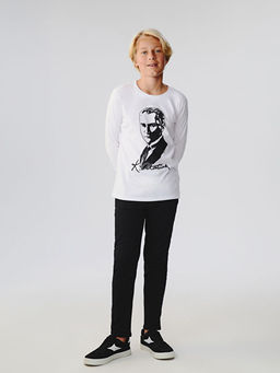 Slim Fit Erkek ?ocuk Okul Pantolonu