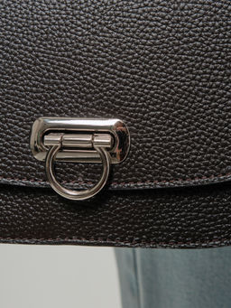 Сумка кожаная Azaro 30741 темно-коричневый