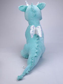 Мягкая игрушка Дракон Бирюзовый Символ 2024г Большой - Buro фото 3