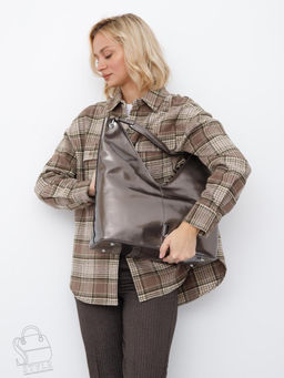 Сумка женская кожаная 98380-1SP bronze Velina Fabbiano-Safena