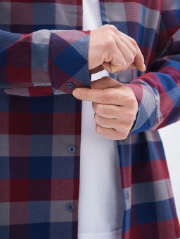 Сорочка мужская длинный рукав GREG S265/219/0945/1