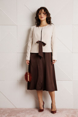 Костюм Mubliz 332-Р шоколад+беж