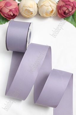 Лента репсовая 5 см*20 ярд "1 сорт" (SF-1350) дымчато-фиолетовый №235