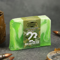 Цена за 2 шт. Мыло косметическое Добропаровъ, Настоящему мужику на 23 февраля хвойный лес, 80 г