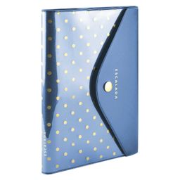 Записная книжка, А6+, арт. 57588/ 20 ПВХ СИНИЙ - Escalada фото 3