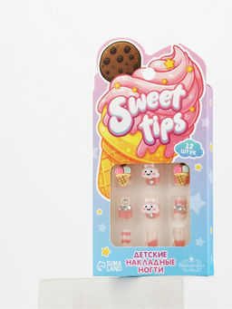 Детские накладные ногти «Сладости», 12 шт.