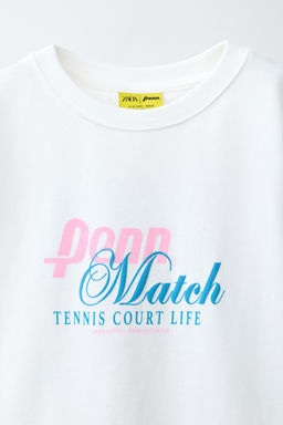 CAMISETA ESTAMPADA PENN  / Blanco - Zara фото 3