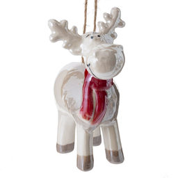 Украшение новогоднее "Олень", L7 W4,5 H8,5 см, 3в.
