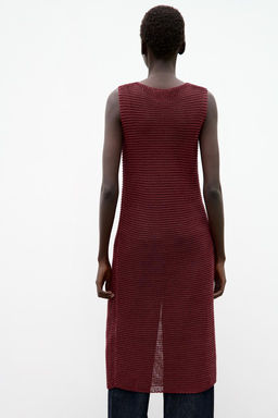 TEXTURED KNIT DRESS - Zara фото 5