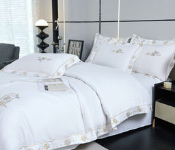 КПБ BELLA HOME RICH BH-23012 БЕЛЫЙ