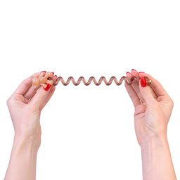 Заколка для волос "Мишка на пружинке" (1 шт)