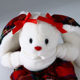 Мягкая игрушка зайка «Li Школьница»