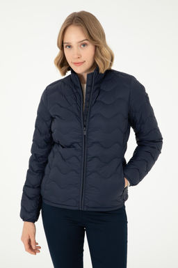 Женское темно-синее пальто Неожиданная скидка в корзине - U.s. polo assn фото 10