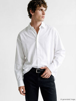 Deri G?r?n?ml? Erkek Kemer