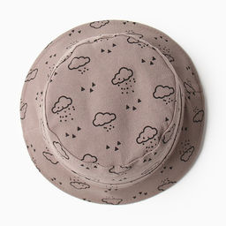 Панама детская MINAKU «Облака», цвет тёмно-бежевый, размер 46