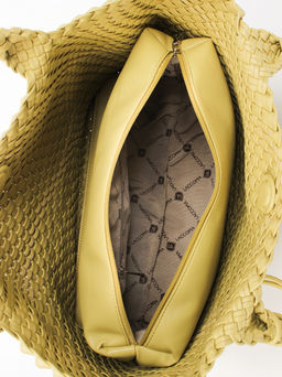 LACCOMA сумка СУ1033-А-оливковый эко кожа хлопок  фото 5