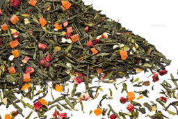 Зеленый ароматизированный чай GRUNBERG LITE  Соблазн Казановы   фото 4