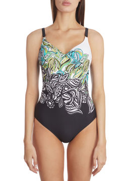 -10% Купальник Milavitsa 400164 изумрудно-набивной