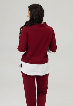 Джемпер с рубашкой (арт. 30131-2), ООО МОНГОЛКА  фото 3