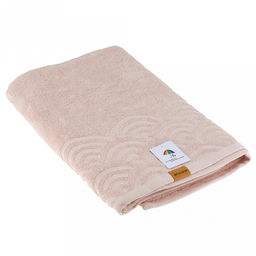 Полотенце махровое "Волна" 80х160см, хлопок 100%, персиковый (Китай)