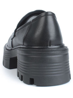 03-C1805-1 BLACK Лоферы женские (натуральная кожа)