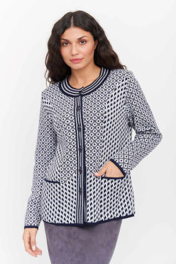 ЗЛАТА Жакет М 3156/синий