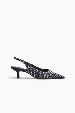 Salones destalonados con strass