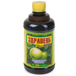 Компл.орг.-мин.удобр. Здравень аква 0,5л (для плодовых деревьев) (концентрат)