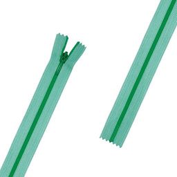 Молния Спираль н/р потайная т.3 Gamma G010S 18 см на сетчатой тесьме потайная пластик 10 шт