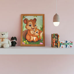 ФРЕЯ Пазл 80 элемент. PZL-80/06 Мама рядом