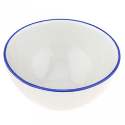 Пиала фарфоровая Озеро 2 вариант 350мл, д12,1см, h6,4см, дно д5,6см, отводка краской (Россия)