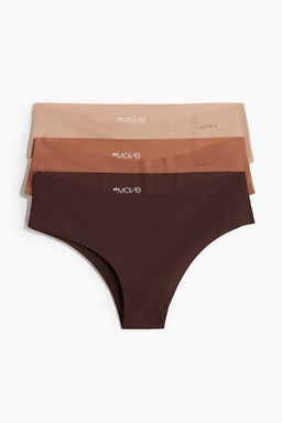 Pack de 3 bragas Hipster de deporte en DryMove