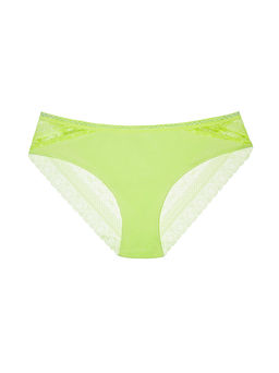 CONTE Трусы бикини MACRAMER ART LB 774 (на вешалке) лимонный - Conte elegant фото 3
