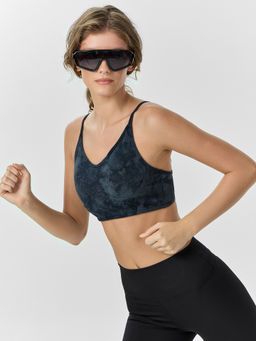 Топ женский спортивный фиолетовый с принтом - Mark formelle фото 6