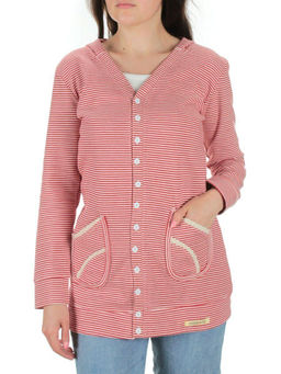 TA04008 RED Кардиган женский (100% хлопок)