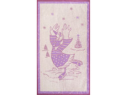 6с103.412ж1 Фигуристка(фиалка3) Полотенце махровое 50х90см