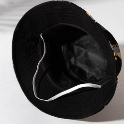 Панама детская MINAKU «Крокодилы», чёрная, размер 52-54