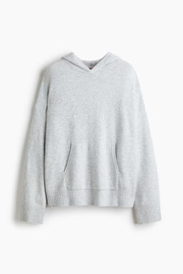 Sudadera de punto con capucha