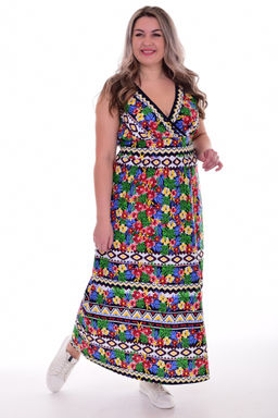 Сарафан женский 4-102д (цветы)