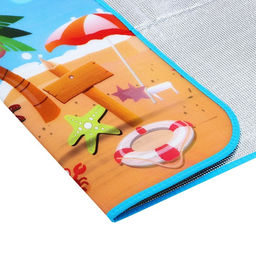 Игровой коврик для детей «Пляж» на фольгированной основе, 177×145 см
